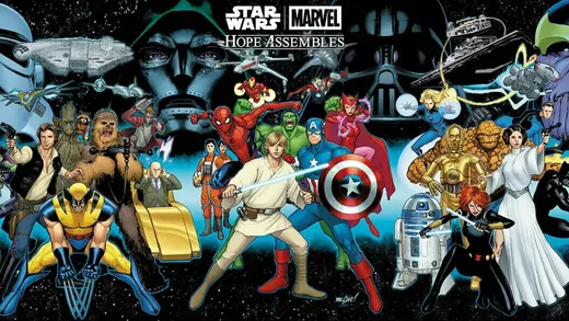 Star Wars encontra a Marvel em crossover histórico que promete mexer com dois gigantes da cultura pop