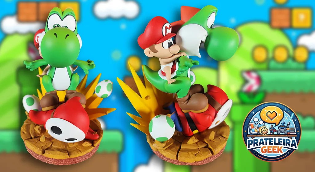 Yoshi e Bebê Mario viram troféu do desfile cosplay do Geek Ribeirão Fest