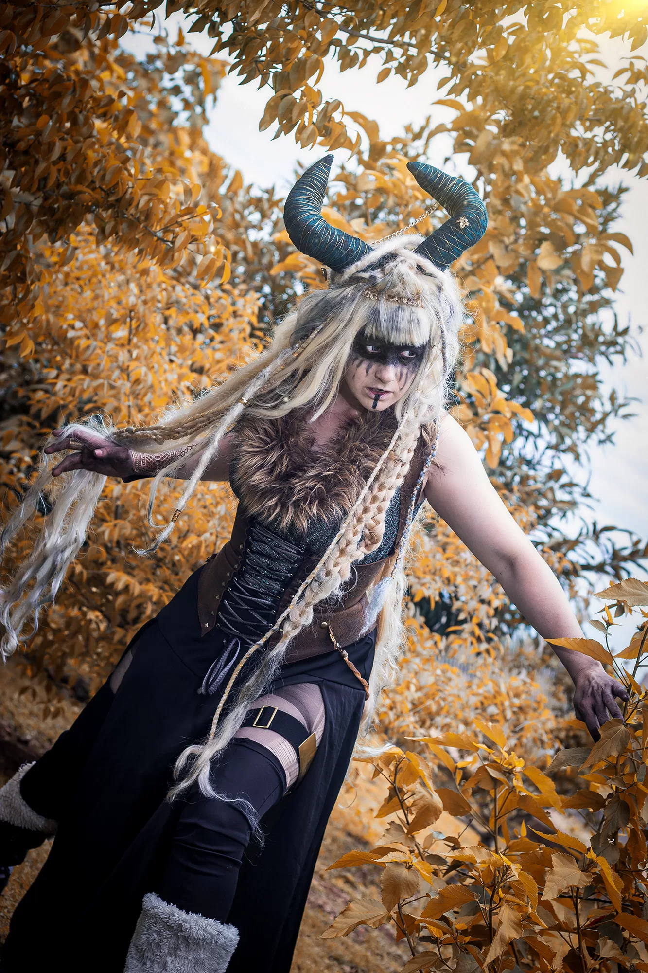 | Dia das Bruxas | Bruxa Viking por Gaby Sá