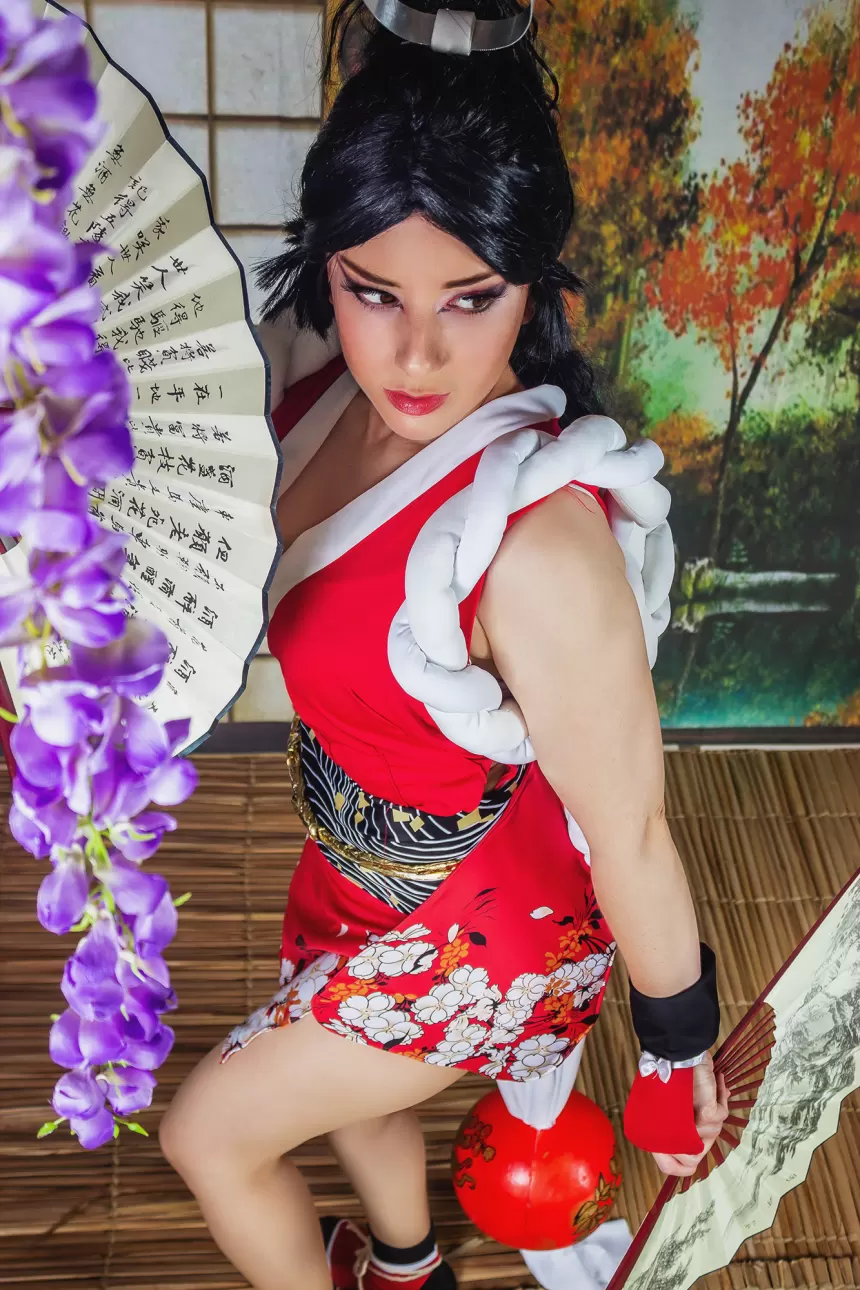 Mai Shiranui Fatal Fury Por Gaby Sá recorte 3