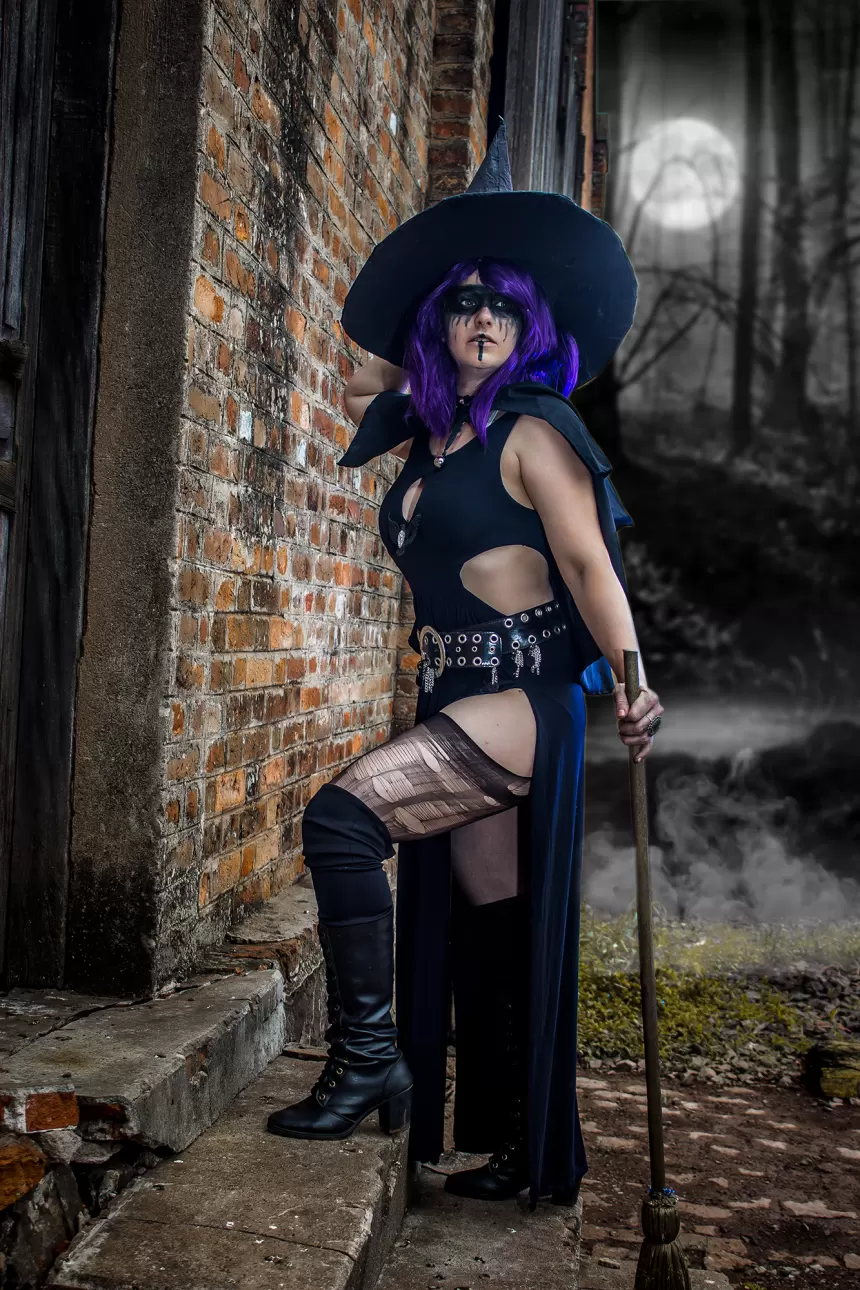 | Dia das Bruxas | Bruxa  por Gaby Sá (#8)