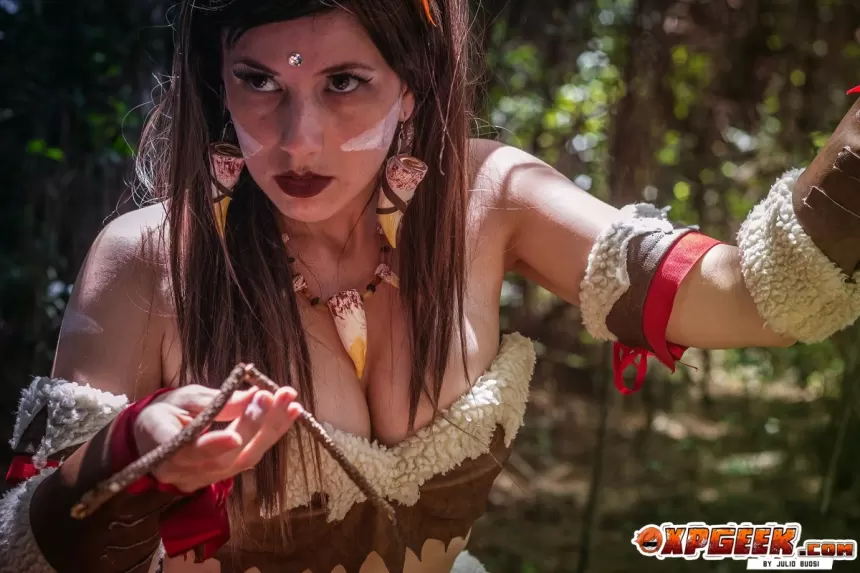 Nidalee League of Legend  por Gaby Sá (#5)