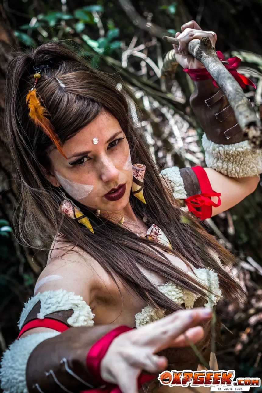 Nidalee League of Legend  por Gaby Sá (#9)