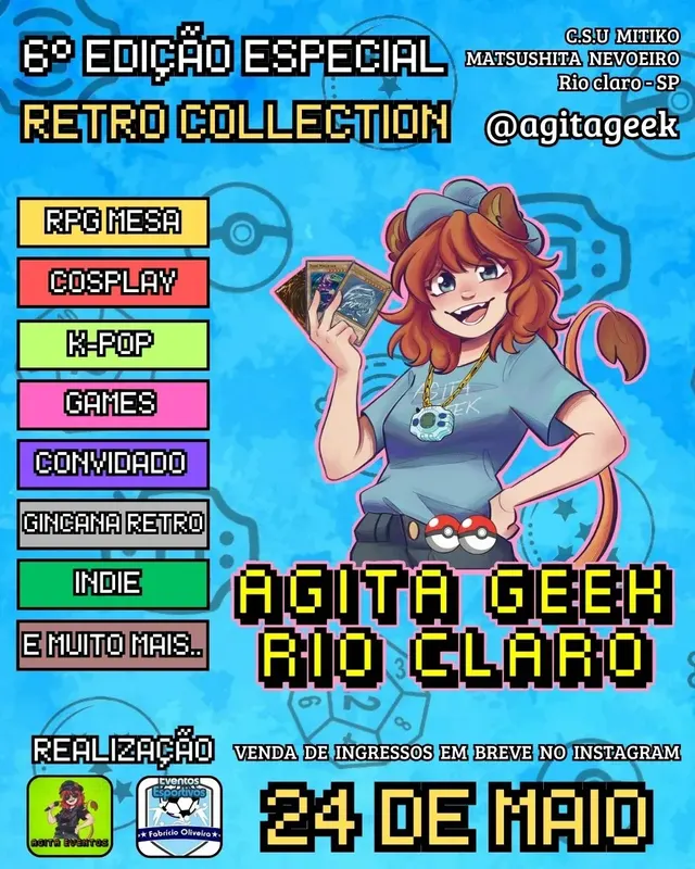 Agita Geek Rio Claro - 6ª Edição