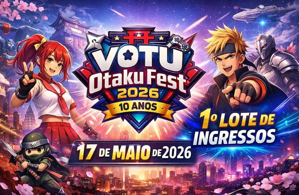Votu Otaku Fest 2026 - 10 Anos