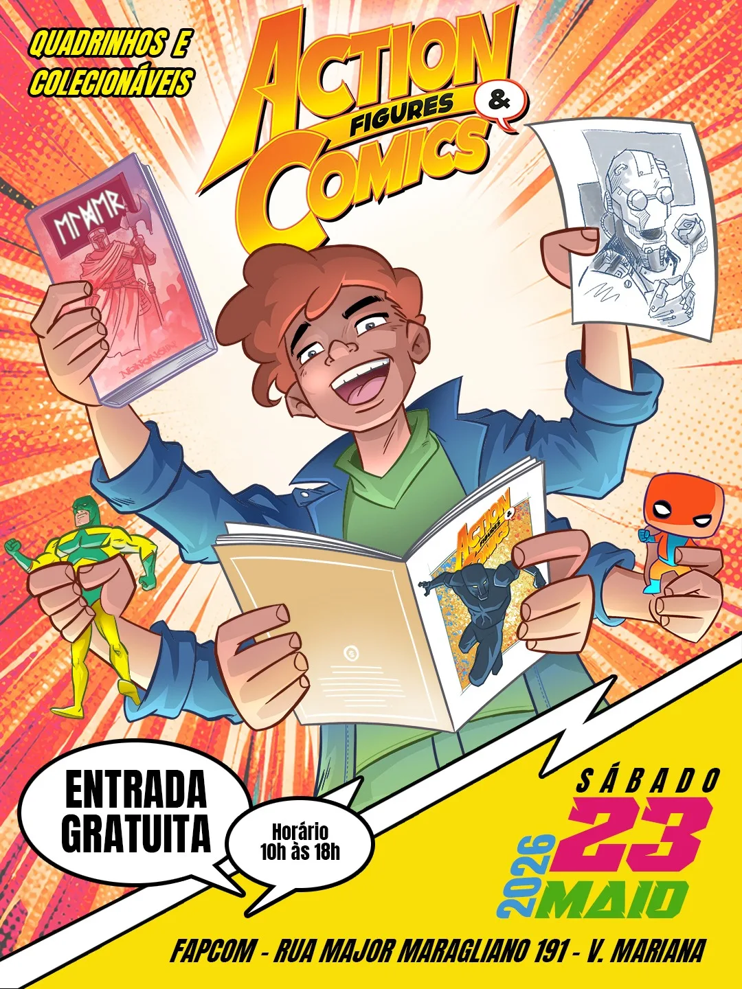 Action Figures & Comics