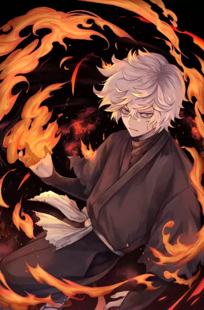 Imagem relacionada: Jigokuraku , anime , ação