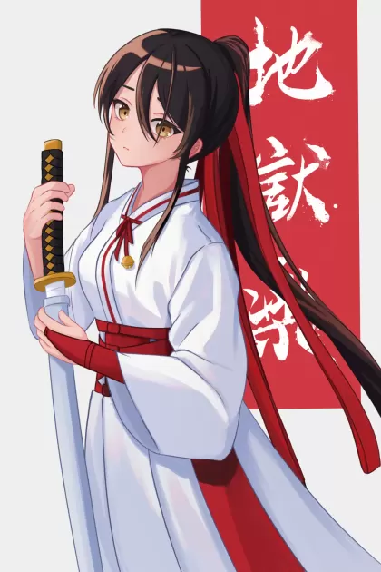 Imagem relacionada: Jigokuraku , anime , ação