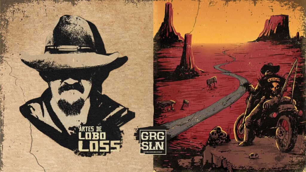 Entre corridas ilegais, poeira e crítica social, o Garagi Saloon acelera sem freios no cenário dos quadrinhos independentes. Conheça o universo visceral de Lobo Loss — onde arte, caos e liberdade colidem em alta velocidade.